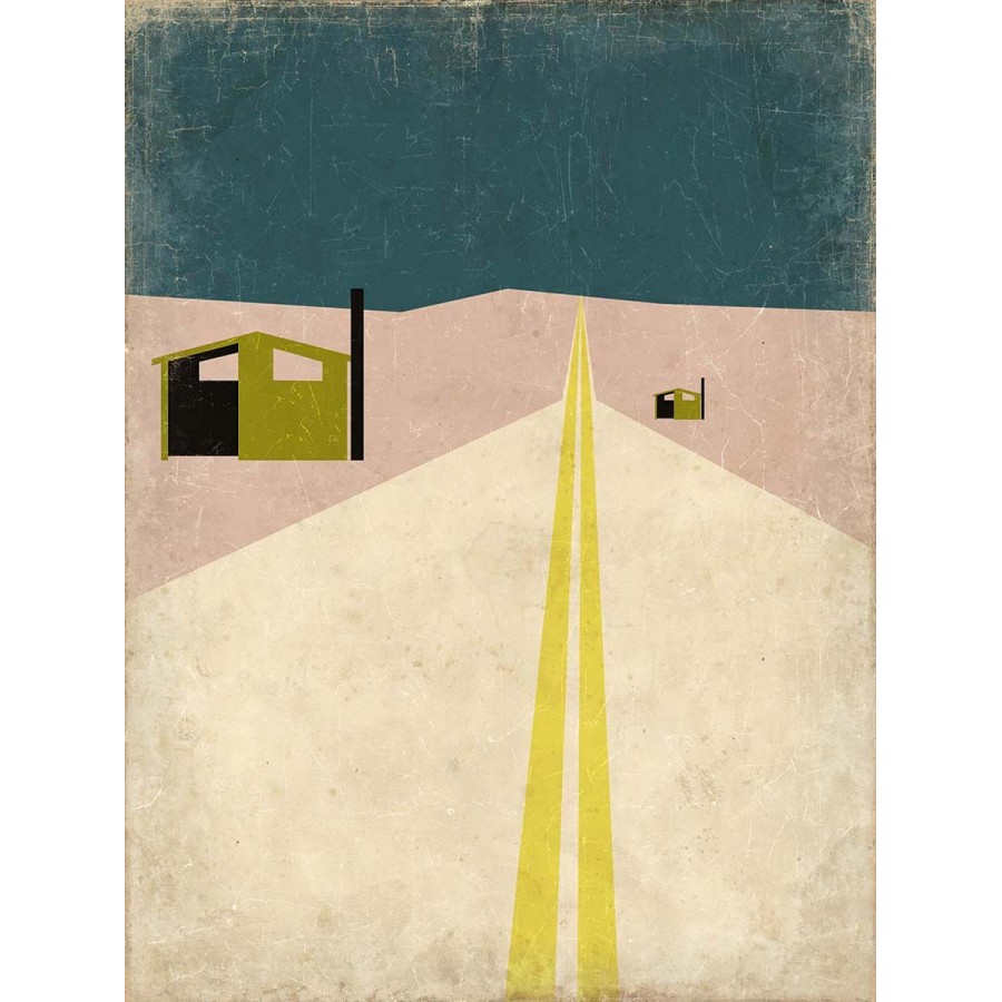 ON THE ROAD NUIT (90x120cm)